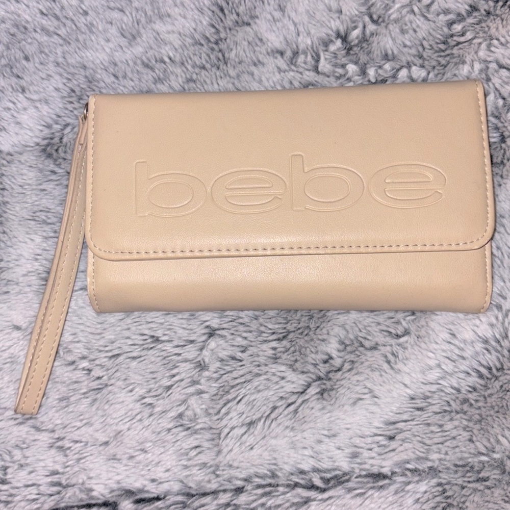 Bebe Brand, Tri-Fold Clutch Wallet